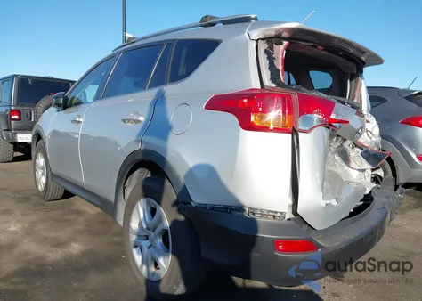 2013 Toyota Rav4 Le from USA, damaged, VIN JTMZFREV9D5010470
